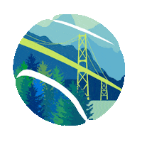 VTA-Tennis vancouver vancouver tennis association vtatennis vancouver tennis Sticker