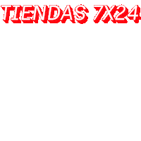 7X24 Sticker by Tiendas7x24
