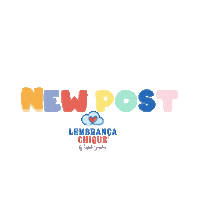 New Post Cloud Sticker by lembrancachique