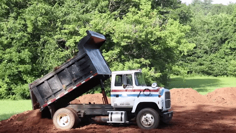 Dump Truck Grading GIF by JC Property Professionals