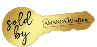AmandaWaltonRealtor real estate realtor sold key Sticker