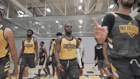 Basketball Wisconsin GIF by Milwaukee Panthers