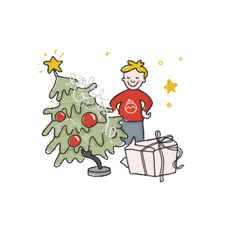 Merry Christmas Sticker by nadrosia