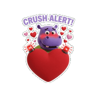 Excited Falling In Love Sticker