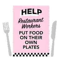 End Hunger Food Sticker by INTO ACTION