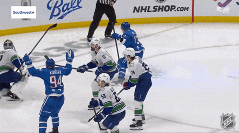 Happy Colorado Avalanche GIF by NHL