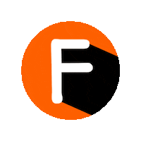 Orange Abc Sticker