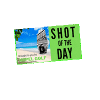 kepelgolf golf tour birdie golf ball Sticker