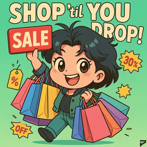 Shopping Spree Festa GIF by Persona
