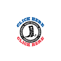 nhsra Sticker by National High School Rodeo
