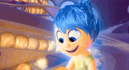 inside out joy GIF by Disney Pixar