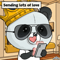 Heart Love GIF by PandaPals