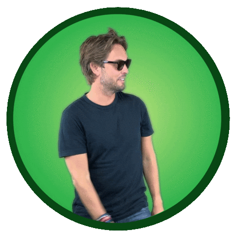 Pointing Sneakers Sticker