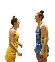Blue And Gold Netball Sticker by Team Bath