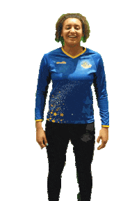 Blue And Gold Netball Sticker by Team Bath