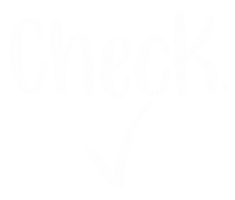 Check Finish Sticker