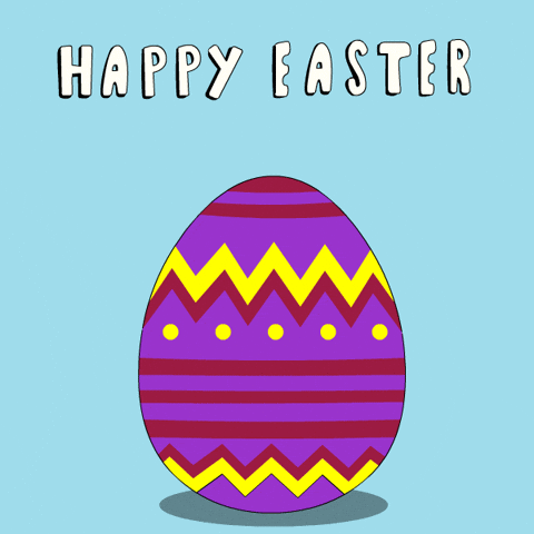 Happy Easter Eggs GIF by Abster