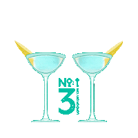 bbrbrands gin ginoclock no3 no3gin Sticker