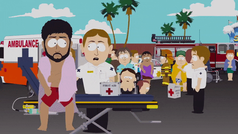 water park ambulance GIF by South Park 