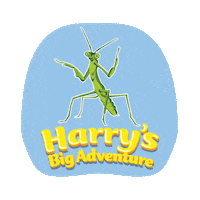 Praying Mantis Loop Sticker by Harry's Big Adventure