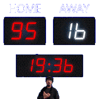 16 Away Sticker