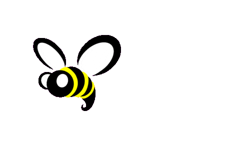Bee Honey Sticker