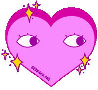 Heart Sticker by Bedsider