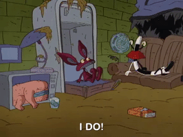 nickrewind nicksplat aaahh real monsters GIF