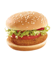 Veggie Burger Sticker by McDonald's Qatar
