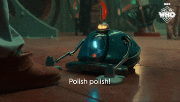 Polishing Season 2 GIF by Doctor Who