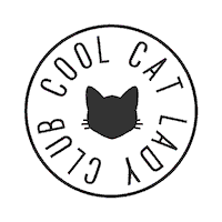 CoolCatLadyClub cat cool cats pet Sticker