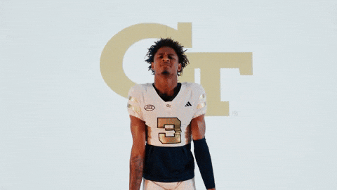 Georgia Tech Football Sport GIF by Georgia Tech Yellow Jackets
