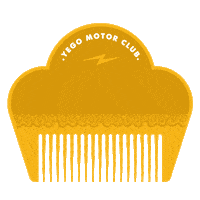 Valencia Peineta Fallera Sticker by YEGO MOBILITY