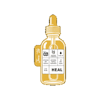 Face Oil Glow Sticker by Pomifera