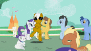 gangnam style pony GIF