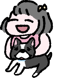 enpitsu happy anime dog smile Sticker