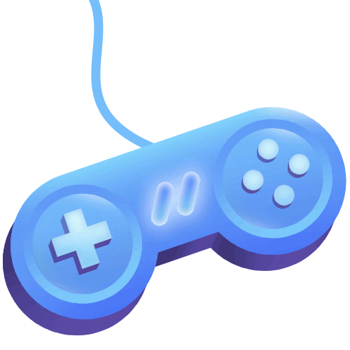 MetresAway1805 game gaming blue nintendo Sticker