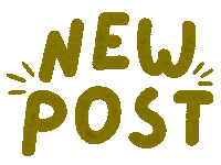 New Post Sticker