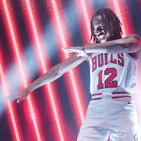 Ayo Dosunmu Dance GIF by Chicago Bulls