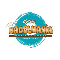 Bagelmanialv yum classic vegas las vegas Sticker
