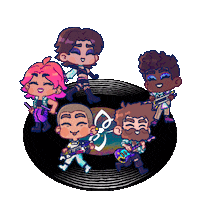Pride Band Sticker by Polygonal Mind