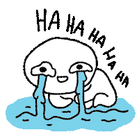 Sad Oh No Sticker
