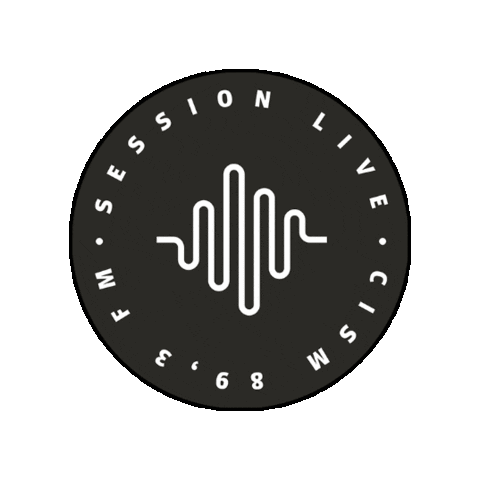CISM893 live session 893 cism Sticker