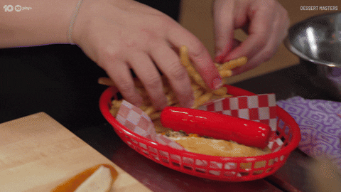 Hot Dog Cooking GIF by MasterChefAU