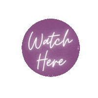 socialbutterflyrach neon purple here watch Sticker