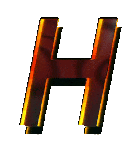 Glitch Alphabet Sticker by #BASILIO