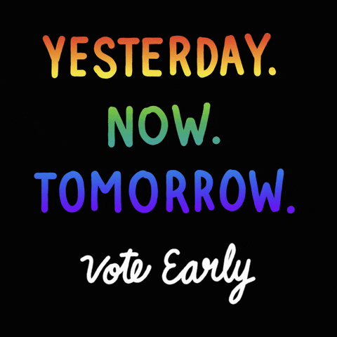 Vote Early Election 2020 GIF by Creative Courage