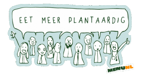 Veganist Sticker by MenuNL