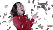 qlafgrade money moneyrain qlaf wahkhilaf Sticker