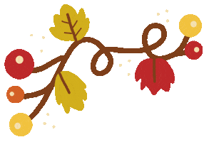 Fall Season Sticker